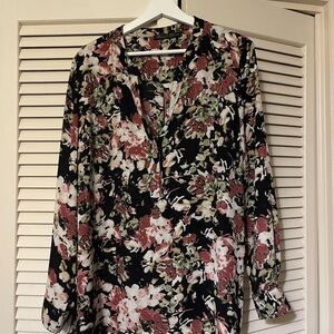 Floral Print Women's Top